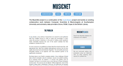 Desktop Screenshot of musicnet.mspace.fm