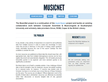 Tablet Screenshot of musicnet.mspace.fm