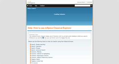 Desktop Screenshot of classical.mspace.fm